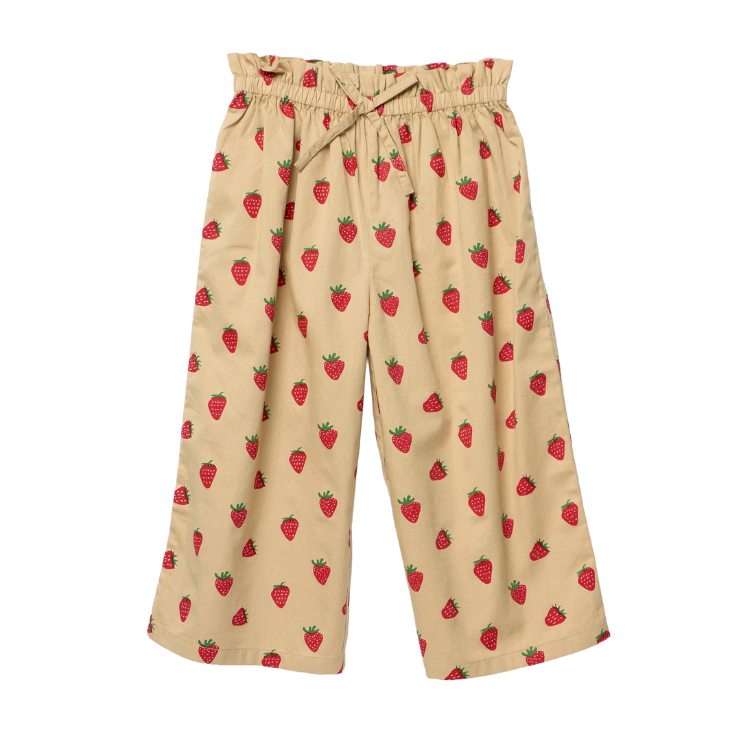 Girls Theodore Pant - Tossed Strawberries