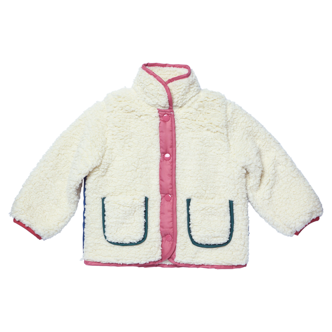 Girls Janie Jacket - Cream