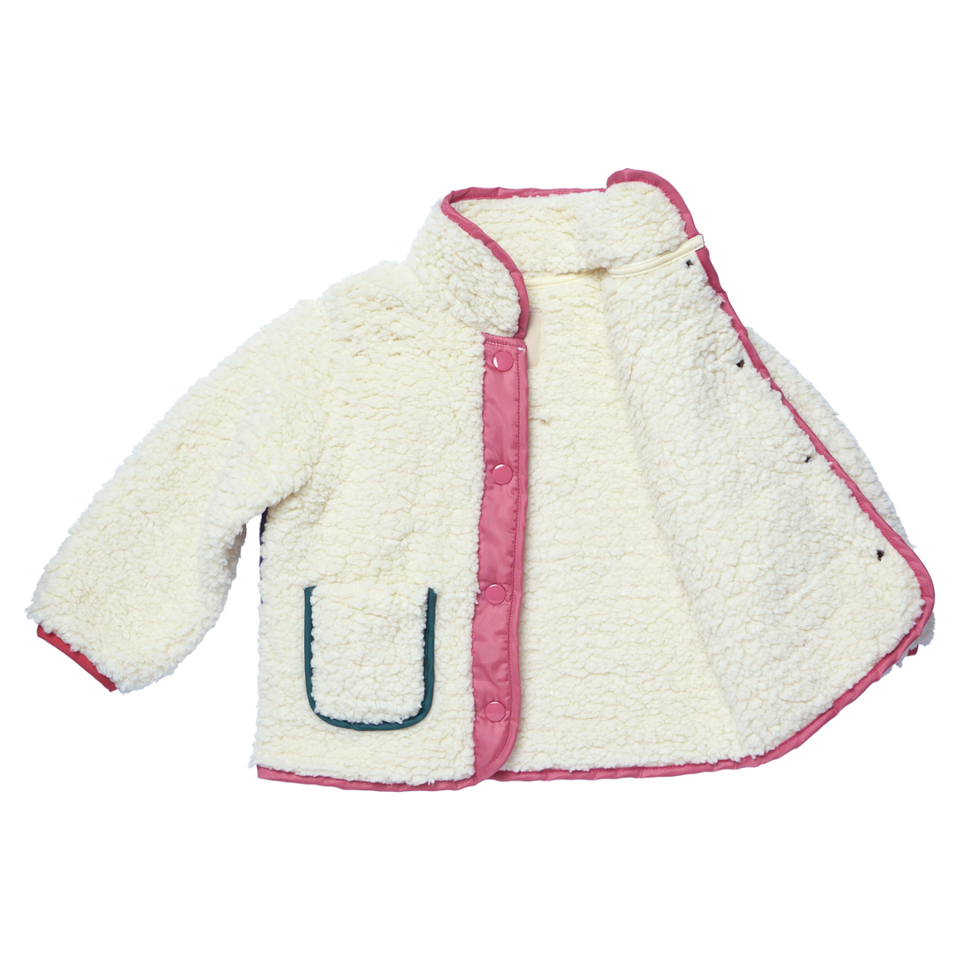 Girls Janie Jacket - Cream