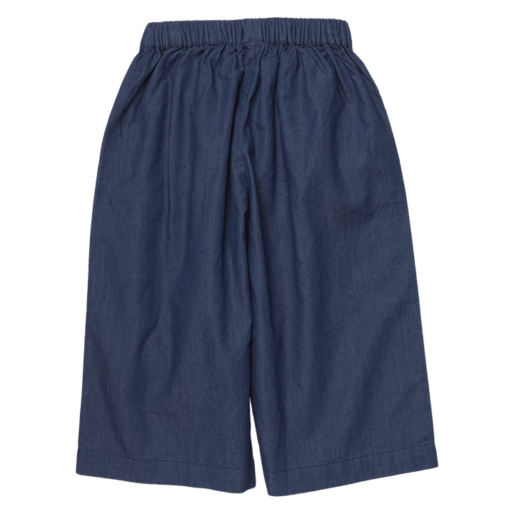 Girls Bailey Ruffle Pant - Chambray