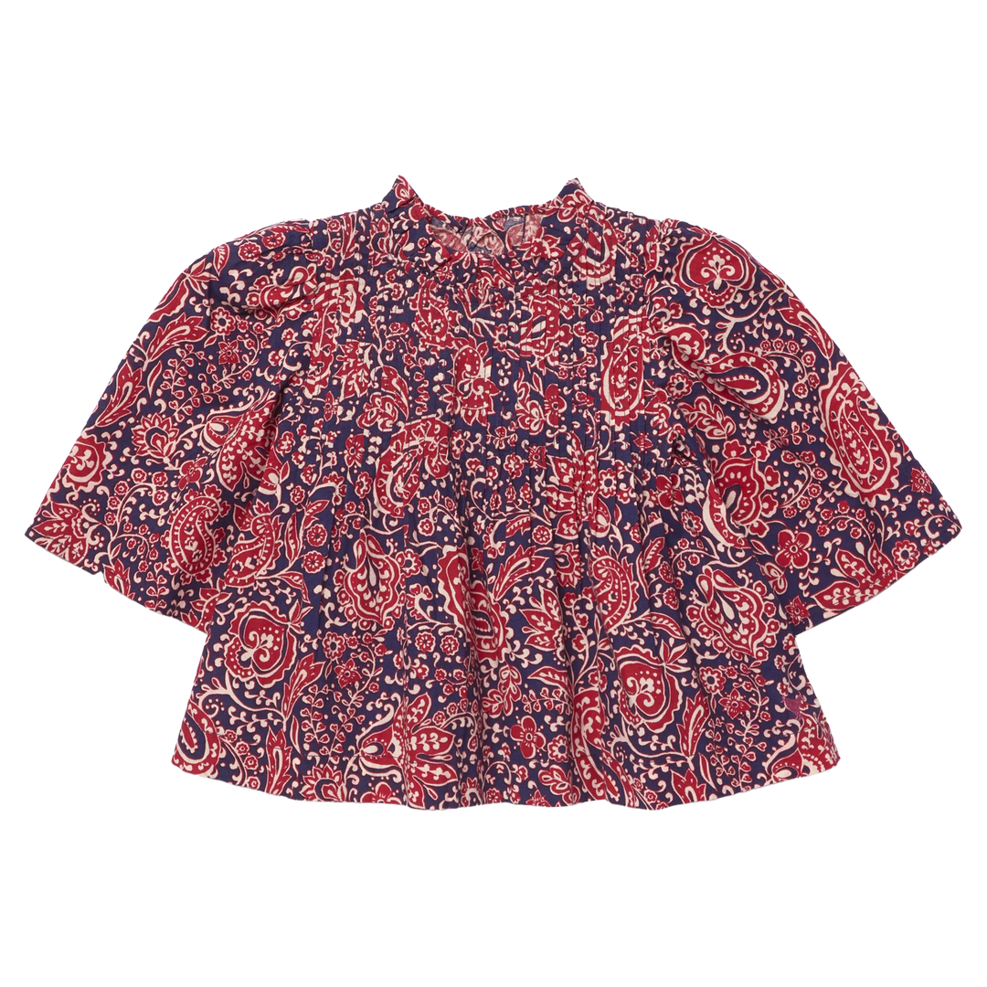 Girls Jaipur Top - Paisley Vines