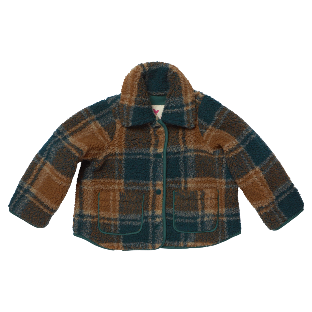 Boys Jace Jacket - Pumpkin Patch Plaid