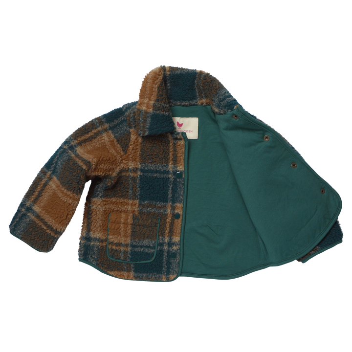 Boys Jace Jacket - Pumpkin Patch Plaid