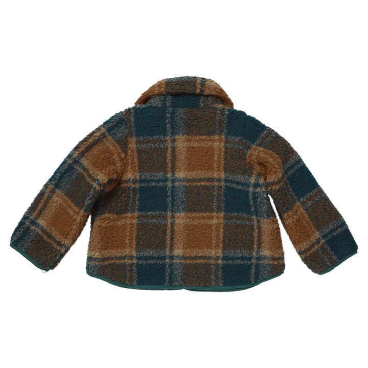 Boys Jace Jacket - Pumpkin Patch Plaid