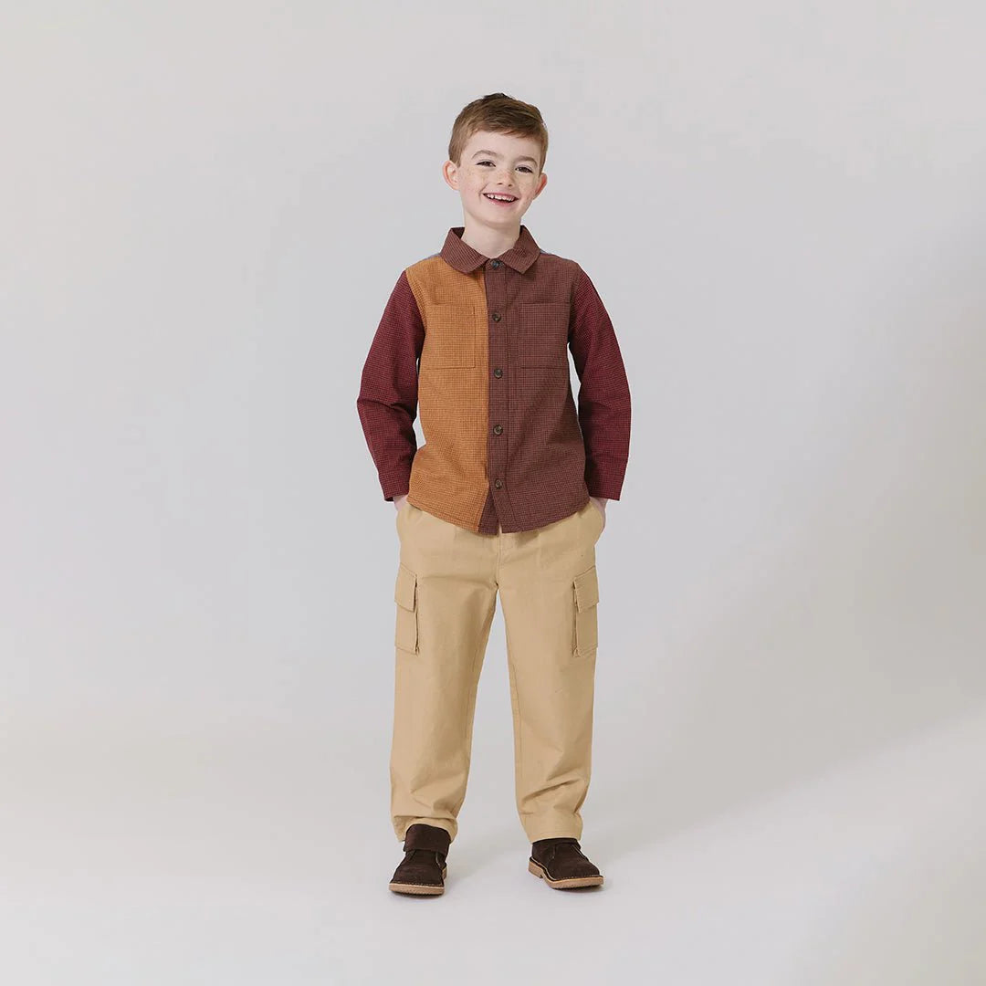 Boys Jack Shirt - Mixed Checks