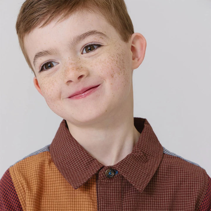 Boys Jack Shirt - Mixed Checks