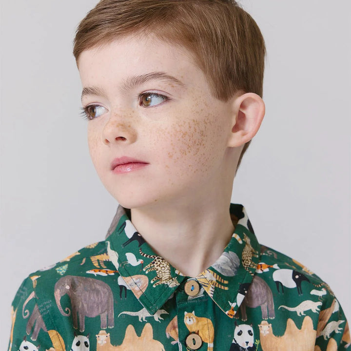 Boys Jack Shirt - Animals of Asia