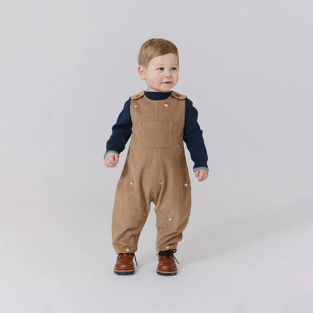 Baby Boys Noah Jumper - Mallard Embroidery