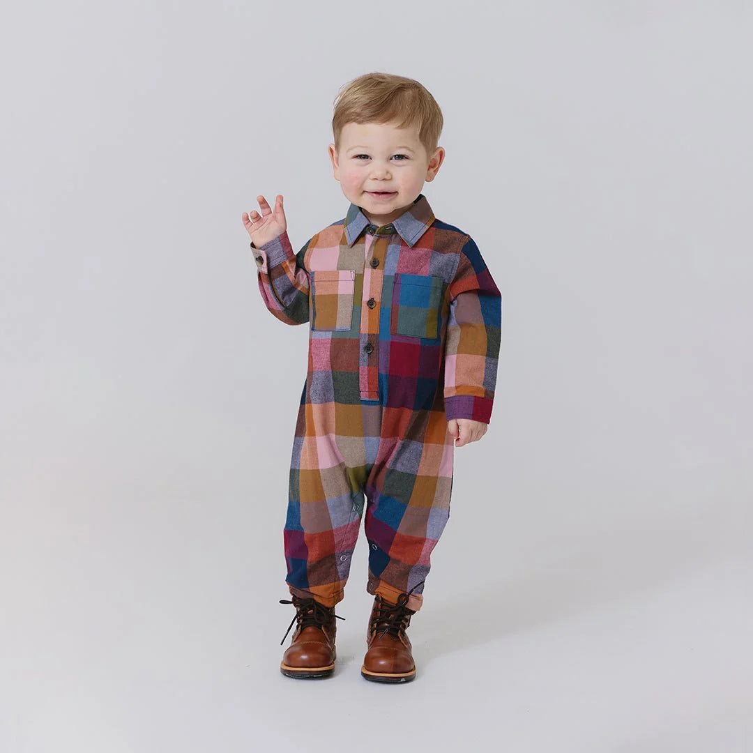 Baby Boys Easton Jumper - Harvest Check