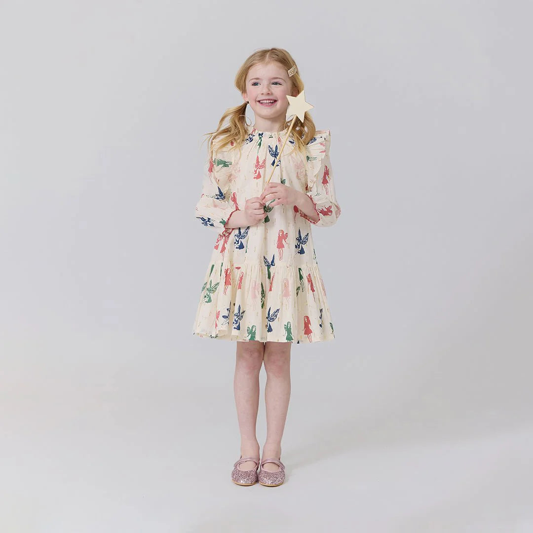 Girls Harper Dress - Woodland Fairies
