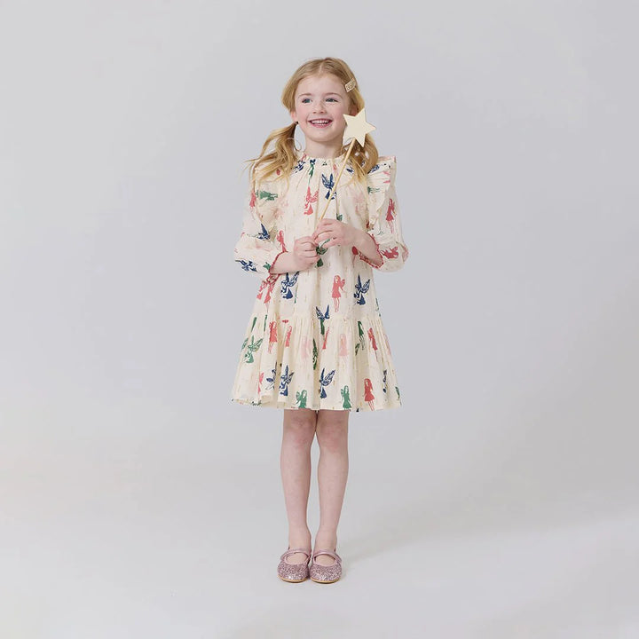Girls Harper Dress - Woodland Fairies