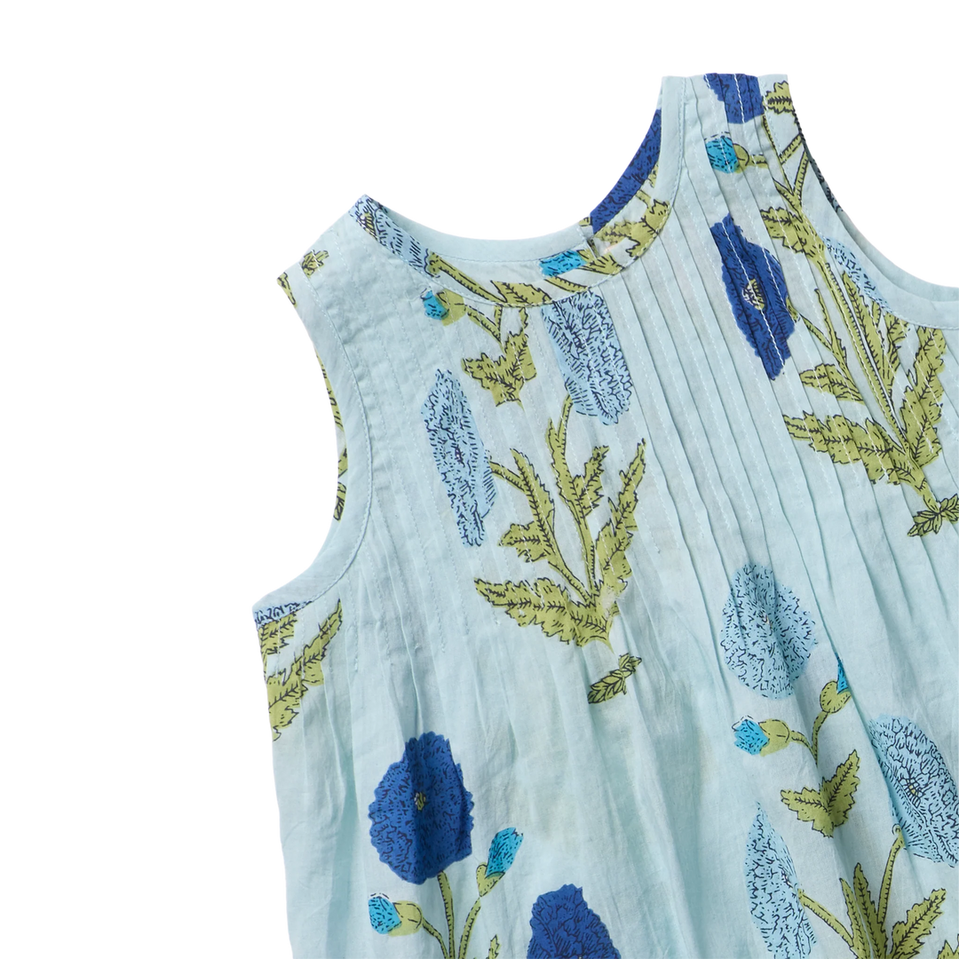 Baby Girls Jaipur 2-PC Set - Light Blue Dandelion