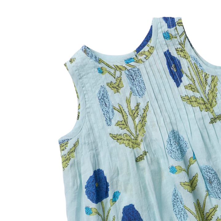 Baby Girls Jaipur 2-PC Set - Light Blue Dandelion