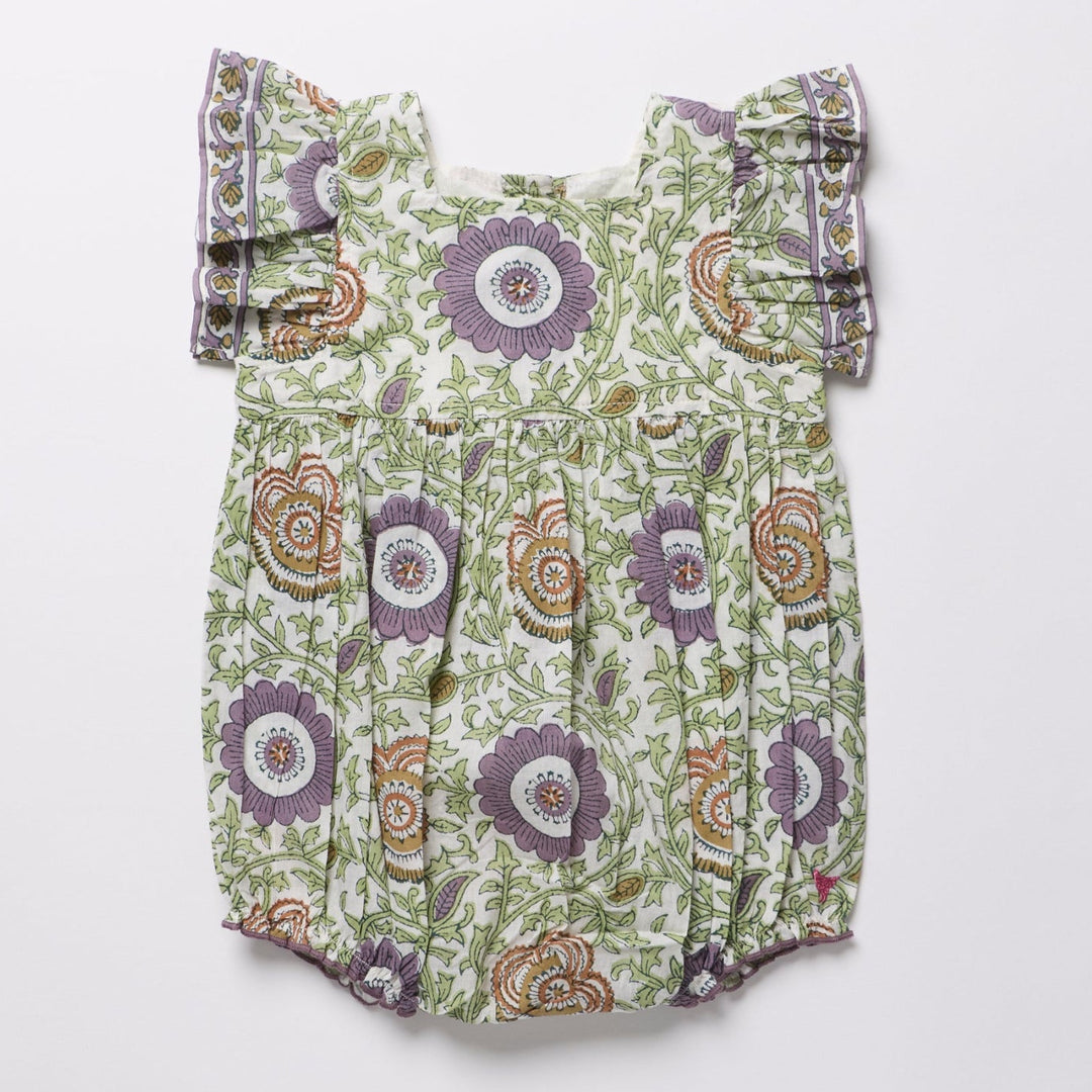 Baby Girls Elsie Bubble - Lilac Lisbon Floral