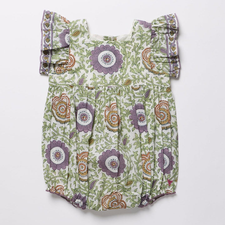 Baby Girls Elsie Bubble - Lilac Lisbon Floral
