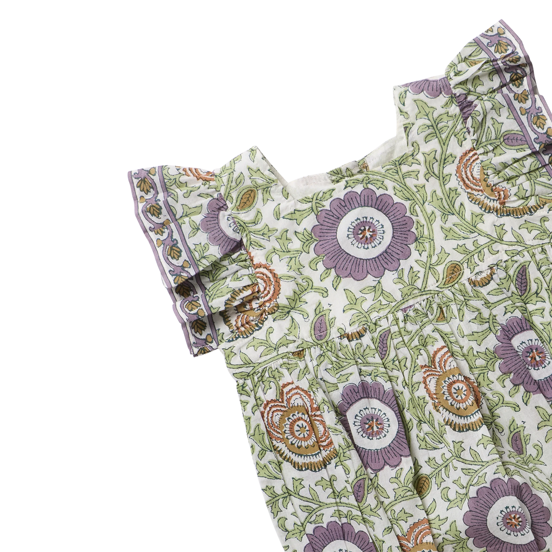 Baby Girls Elsie Bubble - Lilac Lisbon Floral