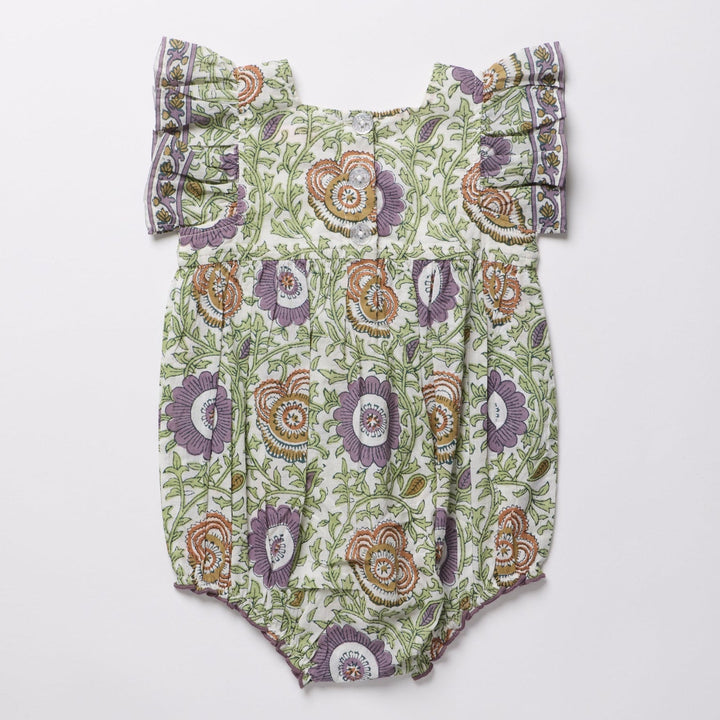 Baby Girls Elsie Bubble - Lilac Lisbon Floral