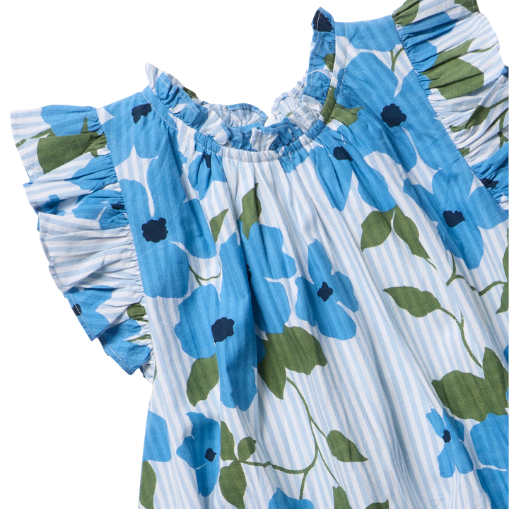 Girls Harper Dress - Hibiscus Floral