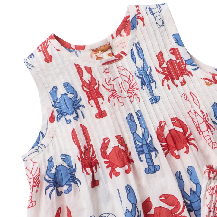 Baby Girls Jaipur 2-PC Set - Lobsters and Crabs
