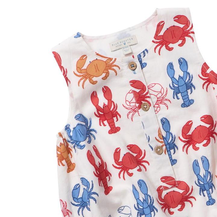 Baby Boys Riley Jumper - Lobsters and Crabs