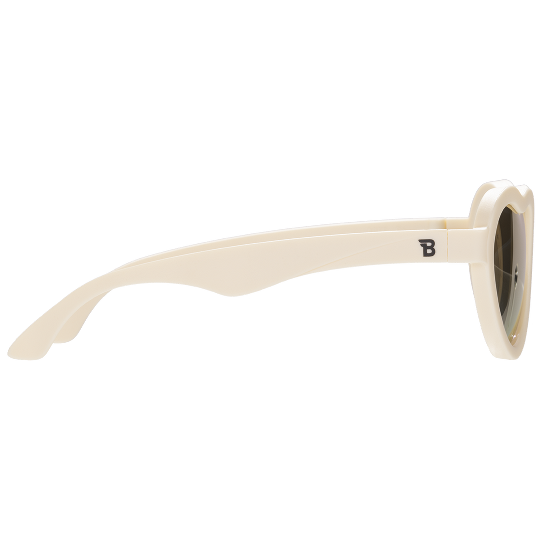 Babiators Sweet Cream Heart | Polarized Rose Gold Mirrored Lenses