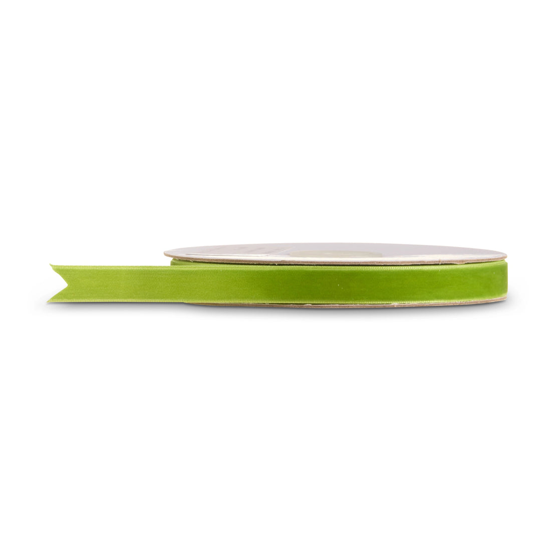 Green Velvet Ribbon