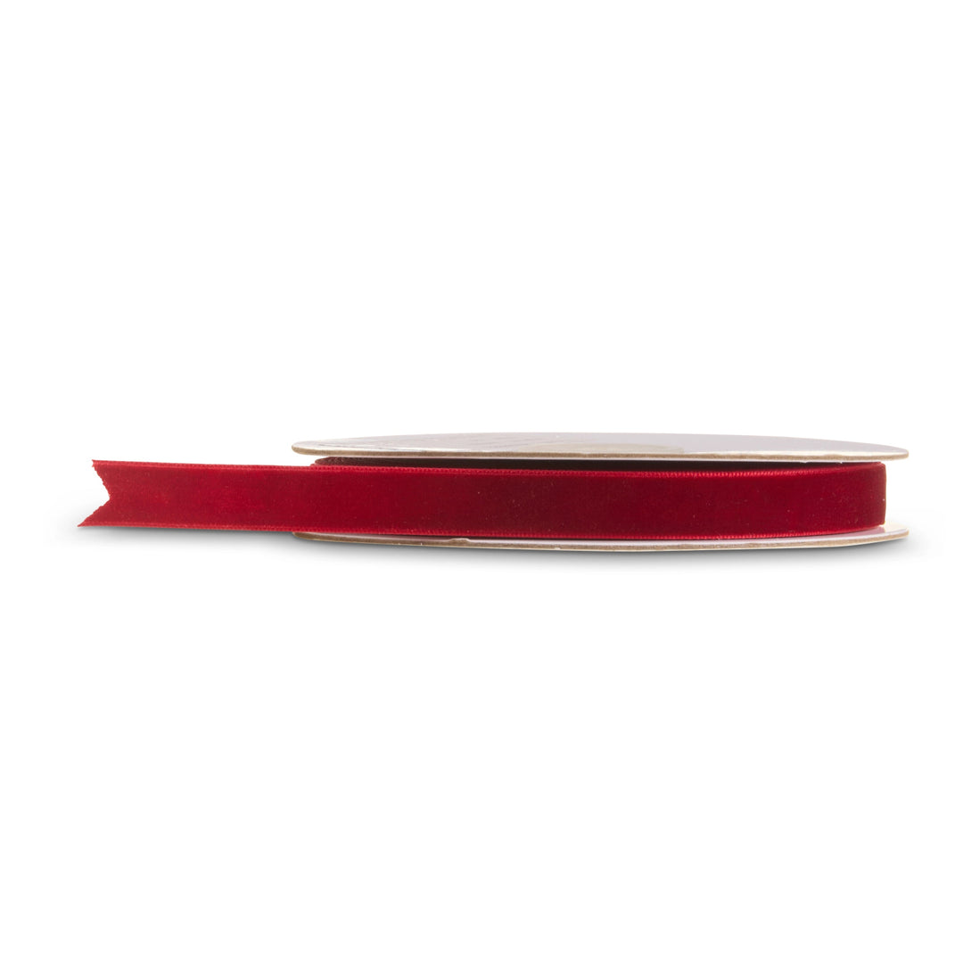 Burgundy Velvet Ribbon