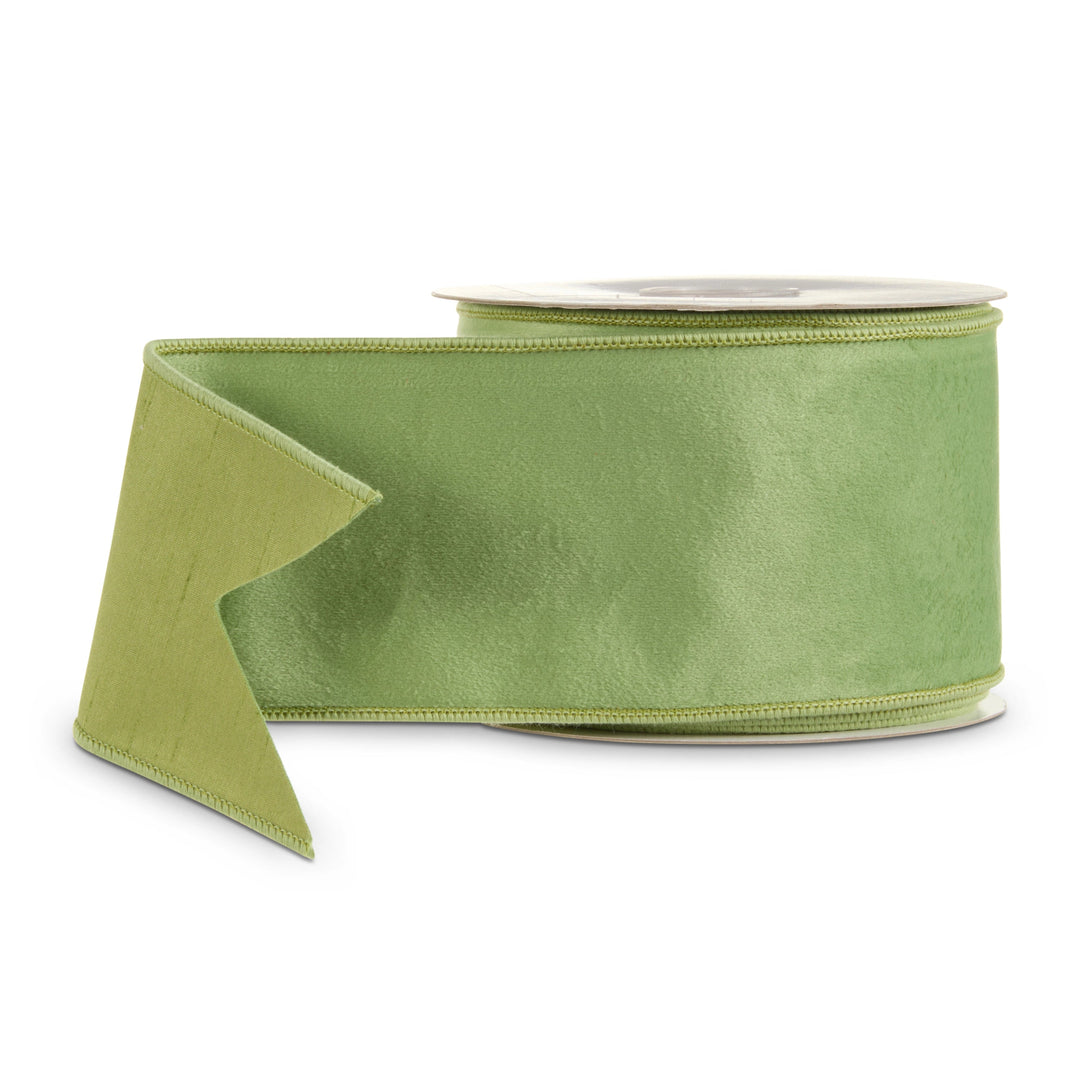 Sage Green Wired Ribbon