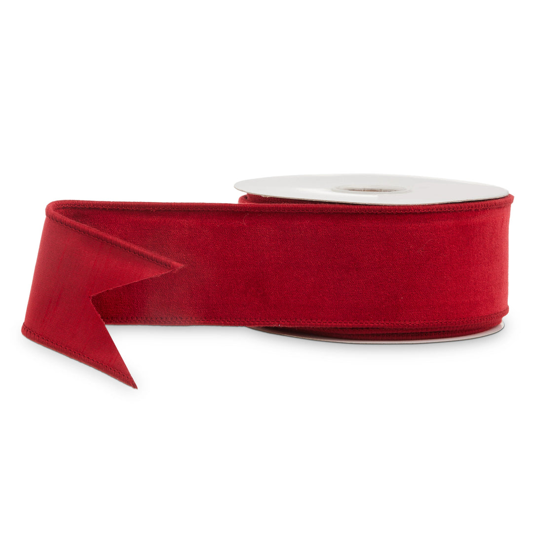 Red Velvet Wired Ribbon