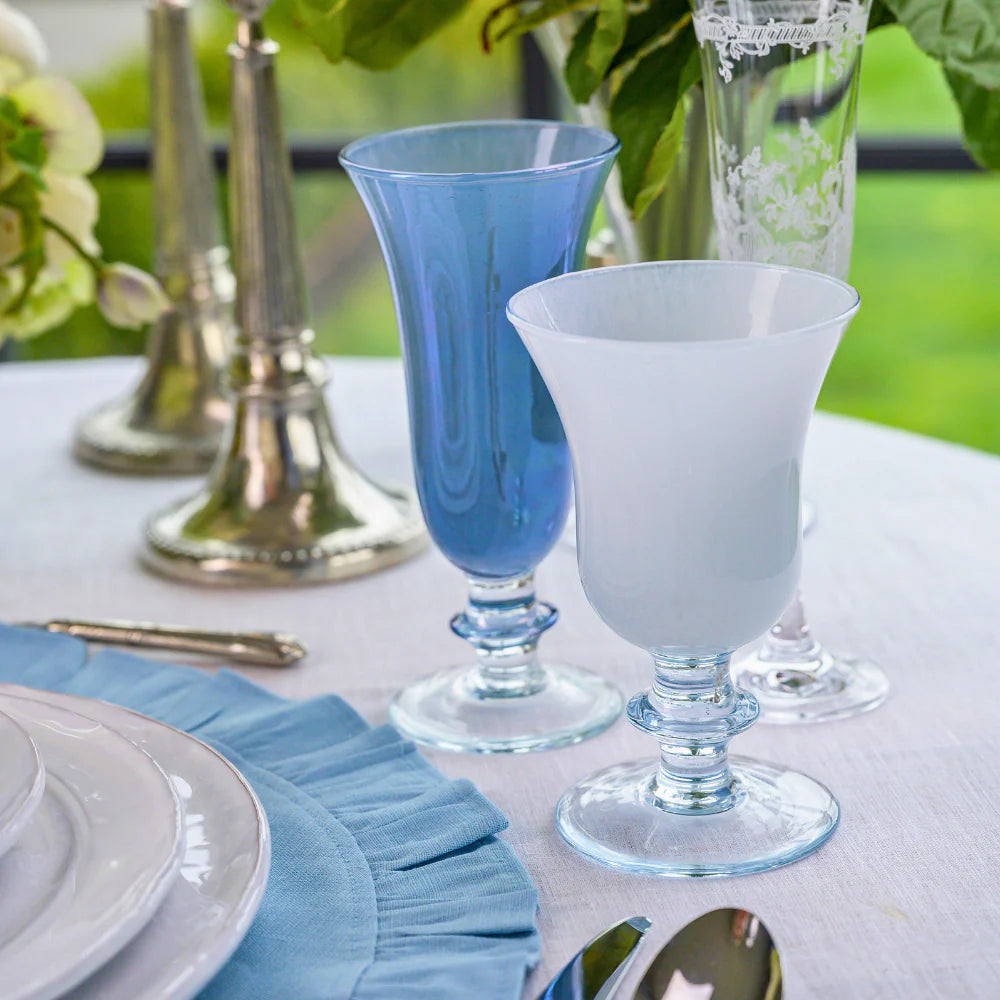 Rialto Water/Wine Glass - Tuscan White