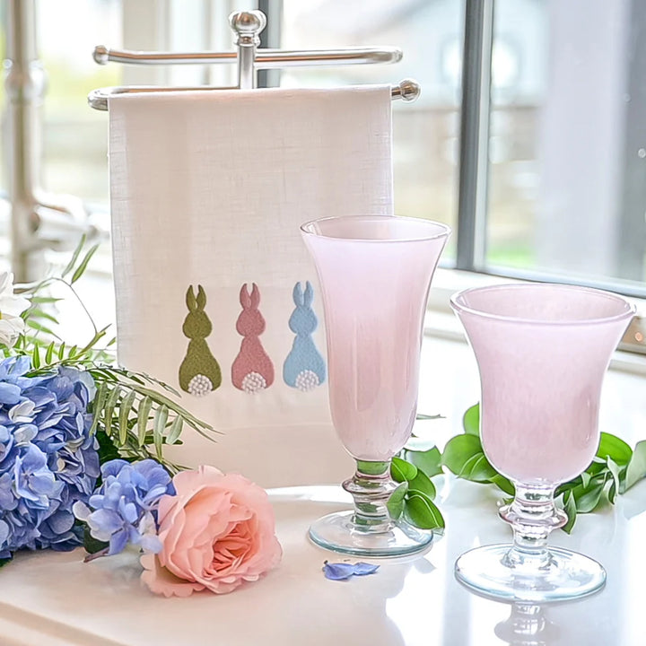 Rialto Water/Wine Glass - Soft Pink