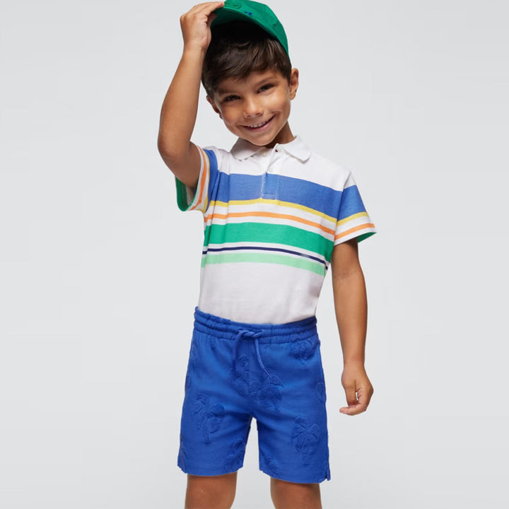Riviera Palm Print Shorts