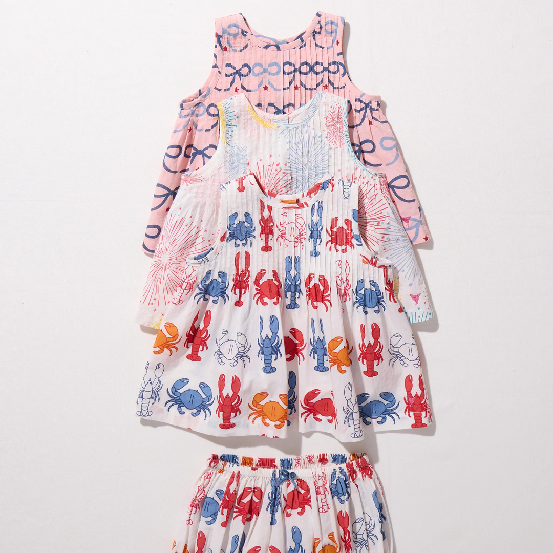Baby Girls Jaipur 2-PC Set - Lobsters and Crabs