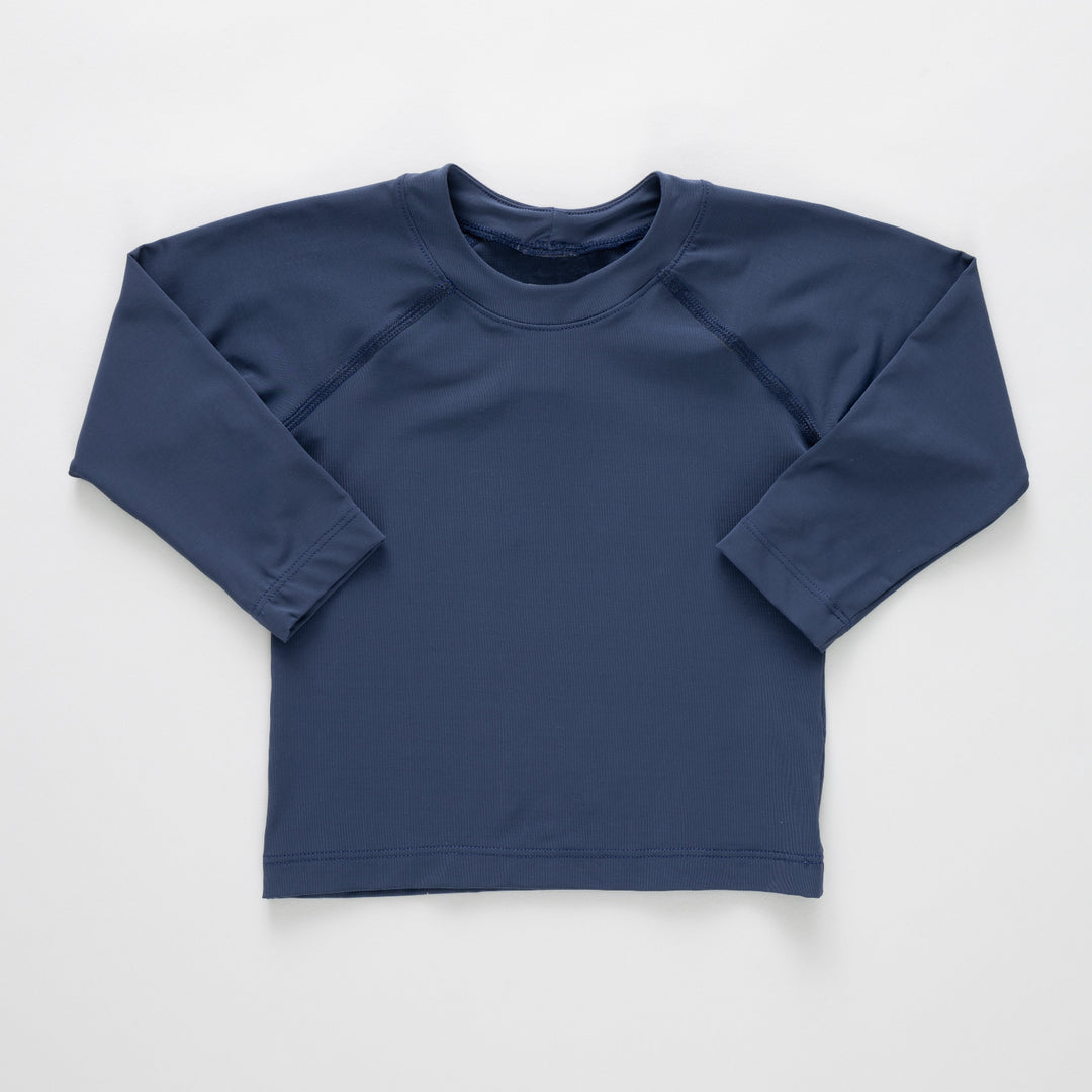 Boys Rash Guard - True Navy