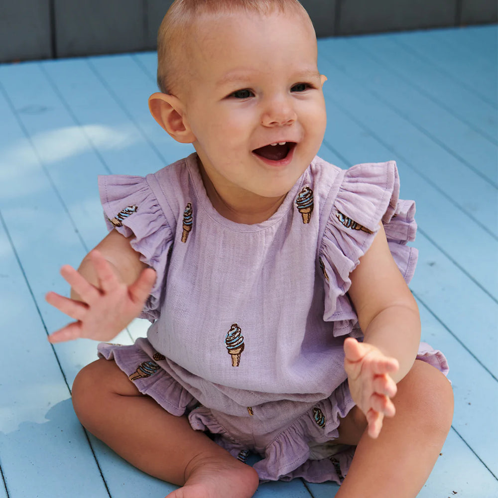 Baby Girls Roey 2-Piece Set - Lavender Soft Serve