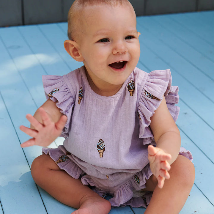 Baby Girls Roey 2-Piece Set - Lavender Soft Serve