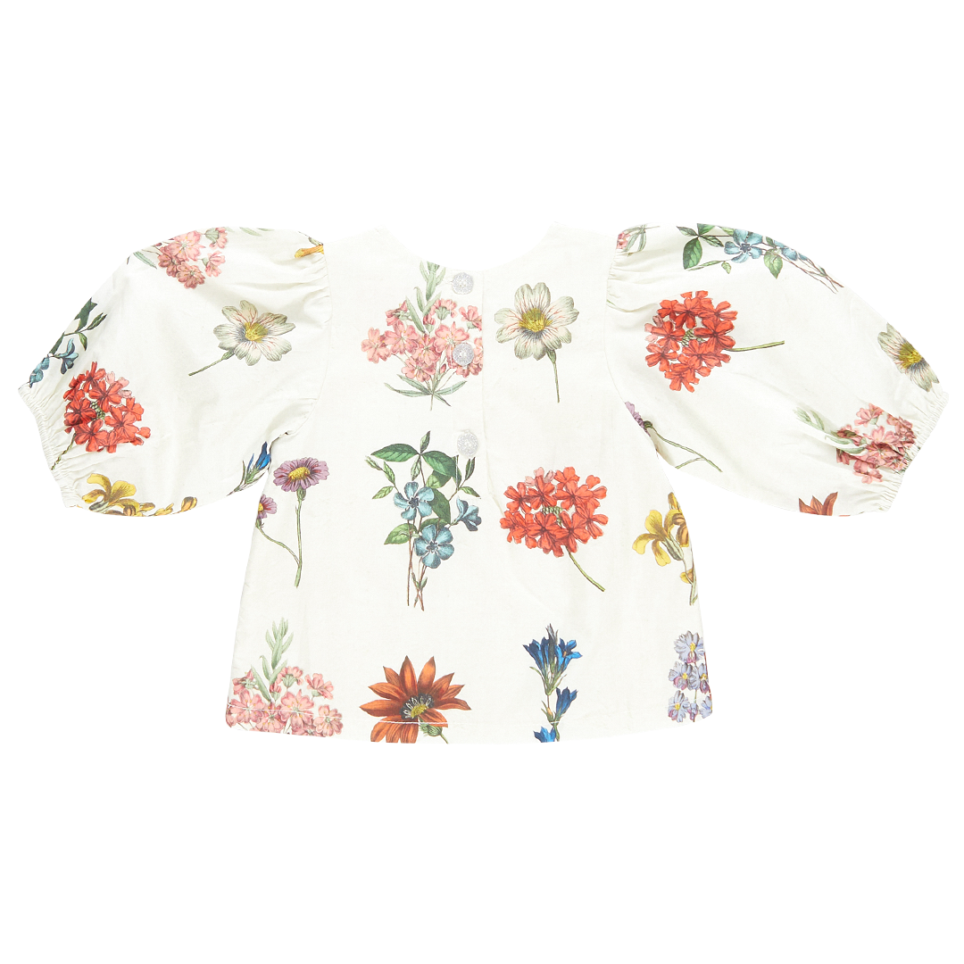 Girls Dana Top - Notebook Botanical