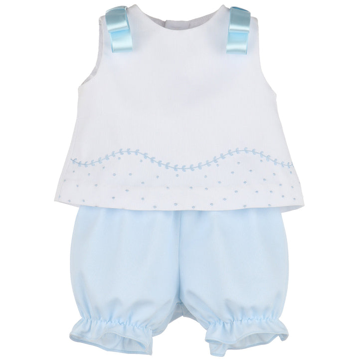 Girls Blue Party Dots Set