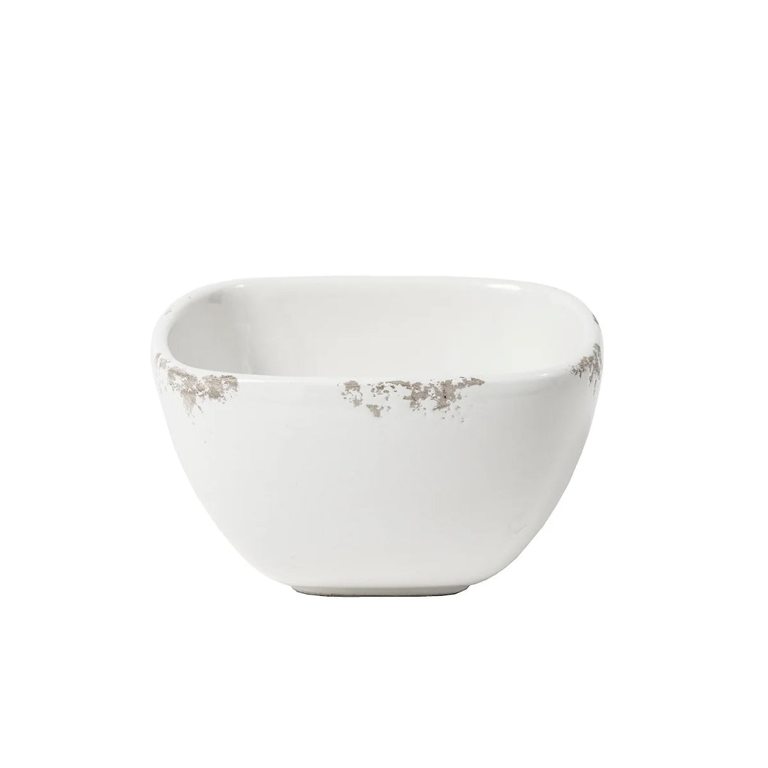 Scavo Cream Square Bowl