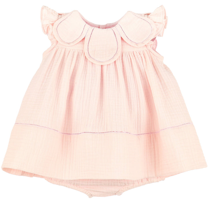 Pink Cuddle Cotton Petal Float Dress