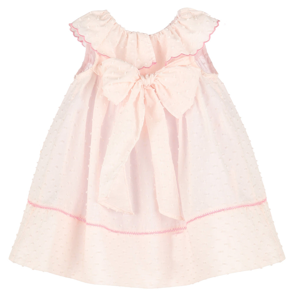 Pink Lawn Party Ruffle Dress