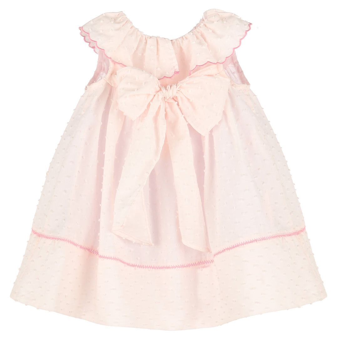 Pink Lawn Party Ruffle Dress