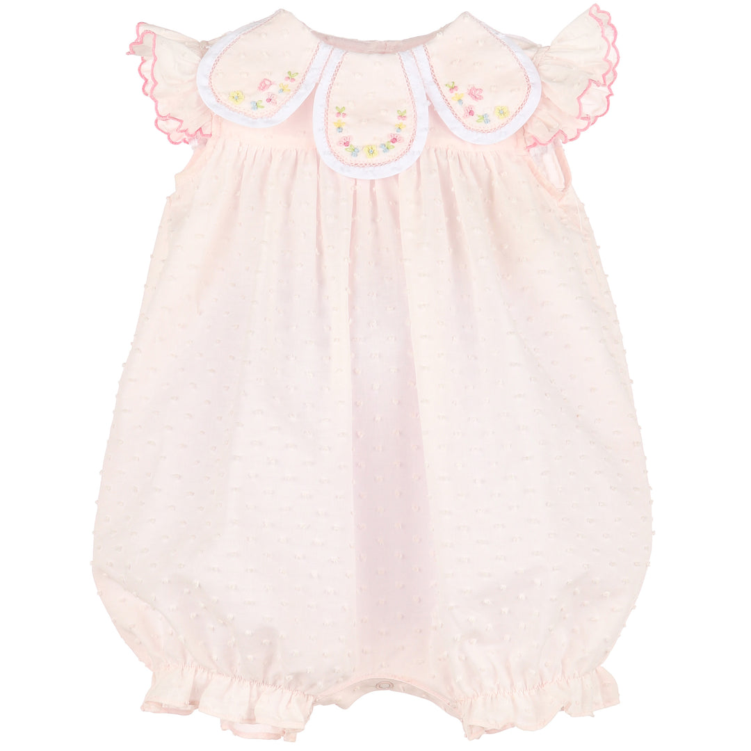 Pink Lawn Party Petal Playsuit