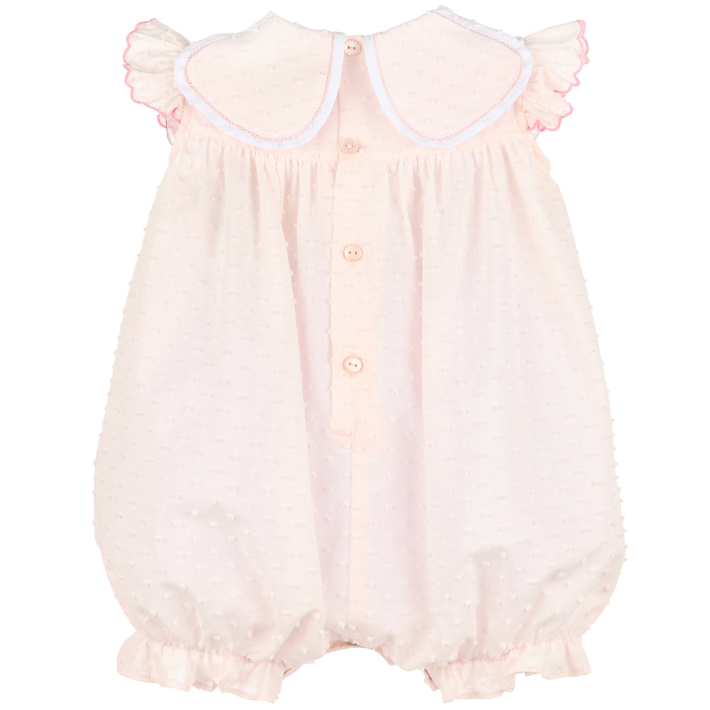 Pink Lawn Party Petal Playsuit