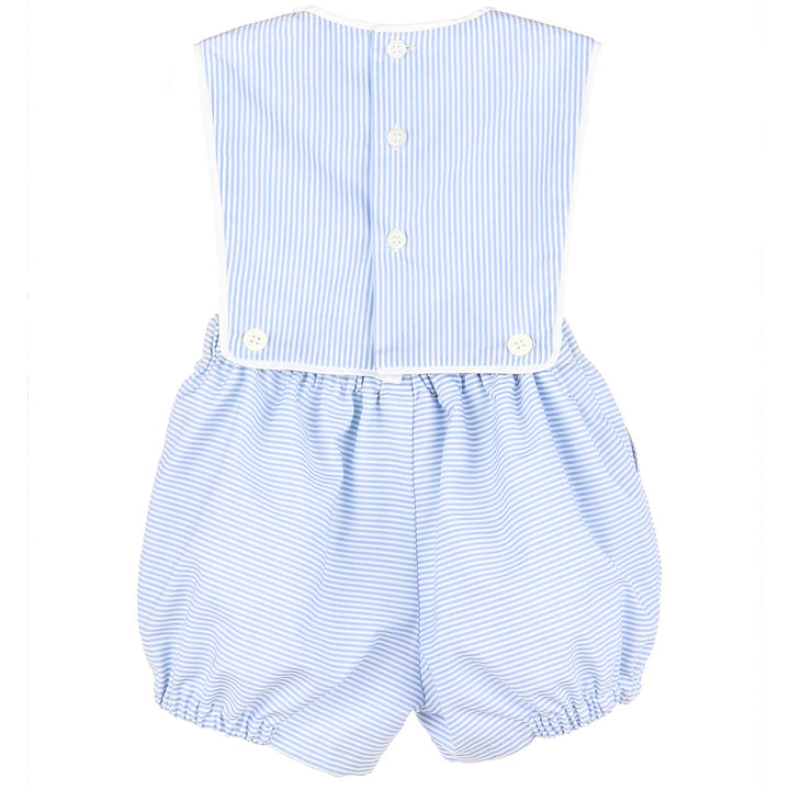 Blue & White Stripe "OG" Boy Overall