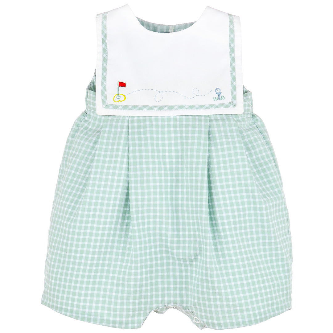 Green Par Player Windowpane Bubble
