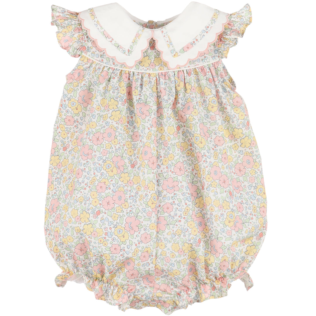 Pastel Floral Bubble w/ Bow Back