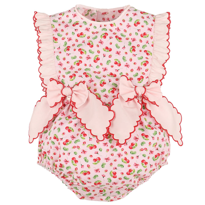 Summer Cherries Double Bow Bubble