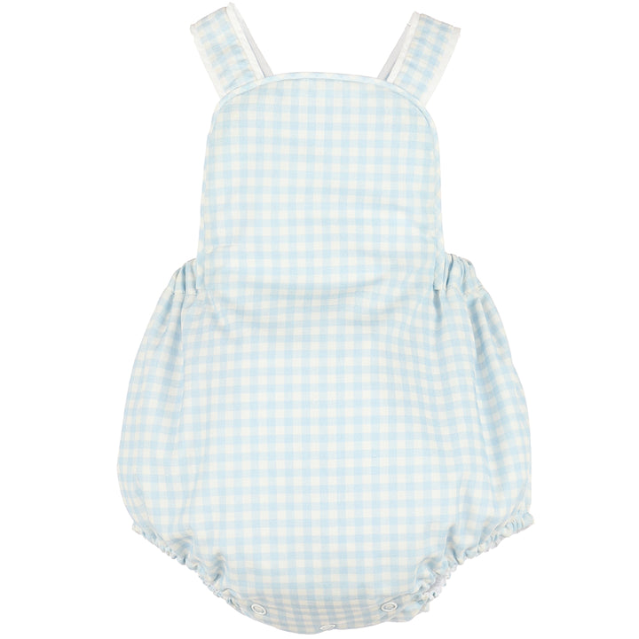 Blue Gingham Sunsuit