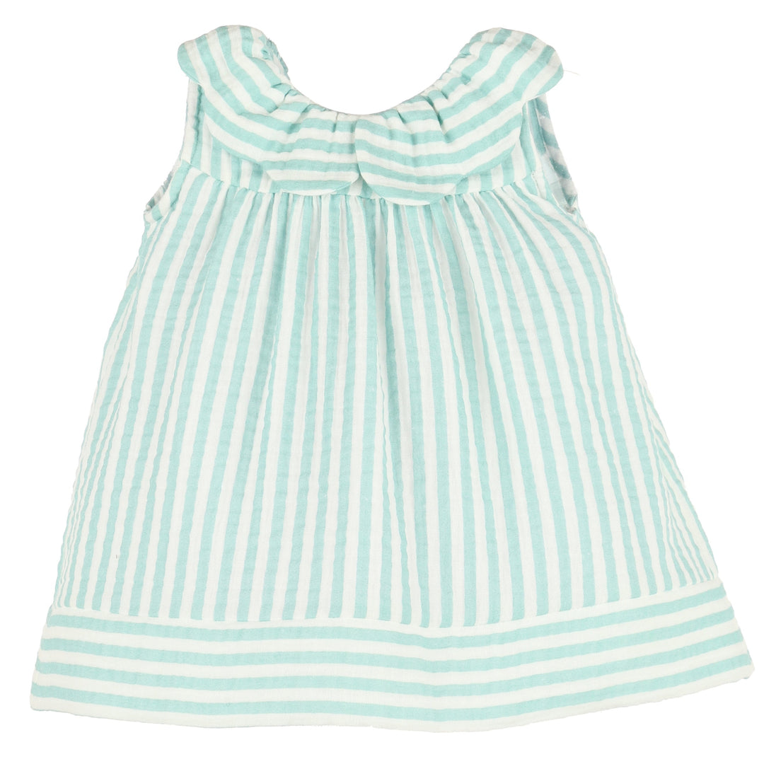Green Sullivan Stripe Dress